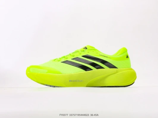Adidas Running Shoes Neon Mesh Lace-Up FY0377