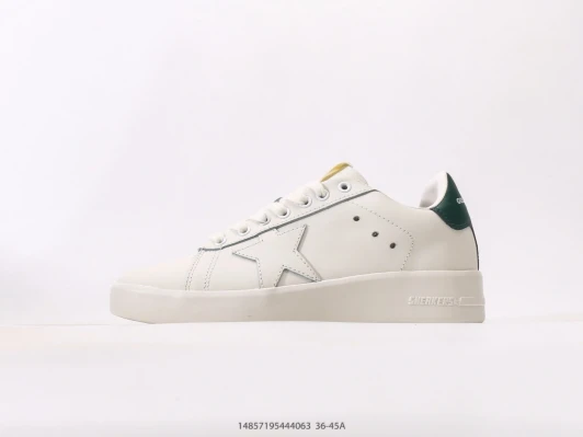 Golden Goose Sneakers White Leather Star Detail
