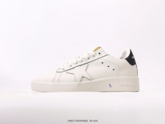 Golden Goose Sneakers White Leather Star Detail 3