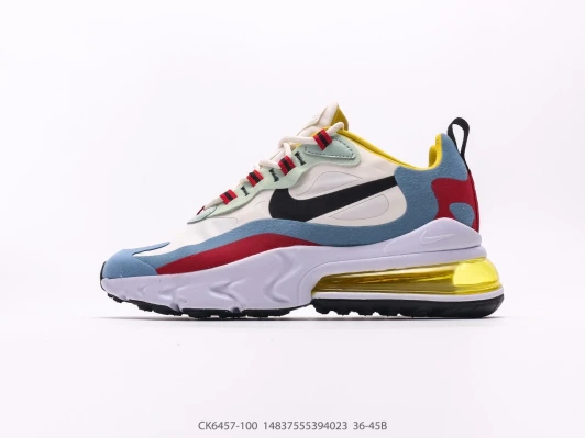 Nike Air Max 270 Multi-Color Synthetic Leather Running Shoes
