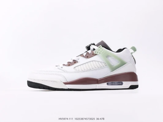 Jordan Sneakers White Brown Mint Green Leather HV5974-111