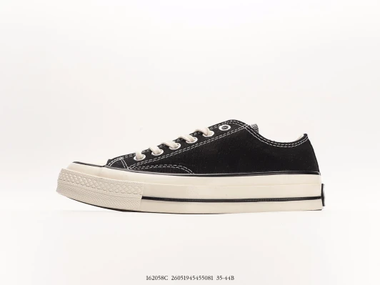 Converse Chuck Taylor All Star Low Top Black Canvas Sneakers