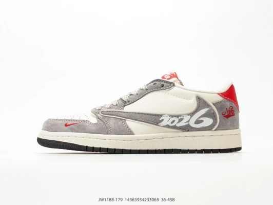 Nike Sneakers White Grey Suede Detail JW1188-179