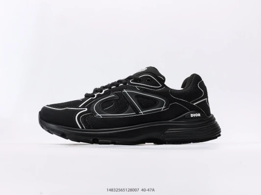 Dior B23 Sneakers Black White BV0074-001