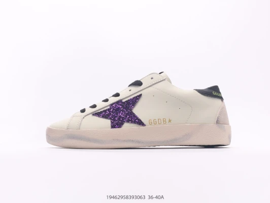 Golden Goose Sneakers Cream Glitter Star IH7332-001