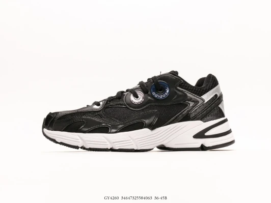 Adidas Running Shoes Black Synthetic Mesh GY5260