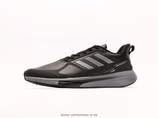 Adidas Running Shoes Black Grey Synthetic Mesh HC6025 Adidas Running Shoes Black Grey Synthetic Mesh HC6025