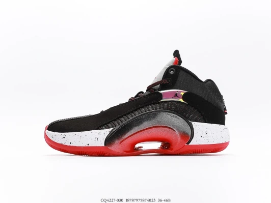 Jordan Basketball Shoes Black Red White CQ4227-030
