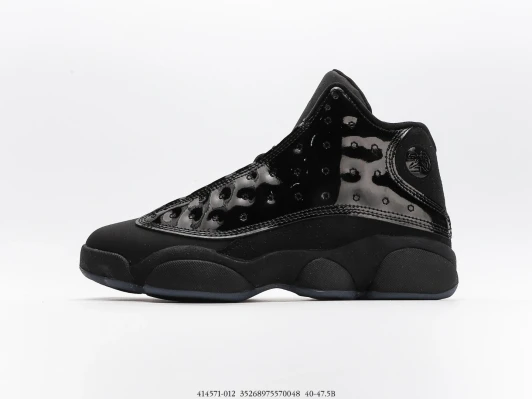 Jordan Air Jordan 13 Retro Black Patent Leather High Top Sneakers