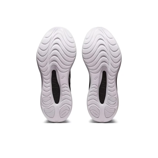 ASICS Women's Running Shoes Black White Pink Mesh