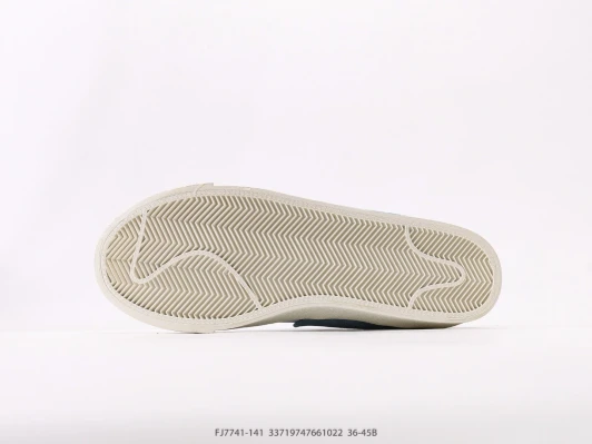 Nike Blazer Low White Blue Tweed Sneakers FJ7741-141