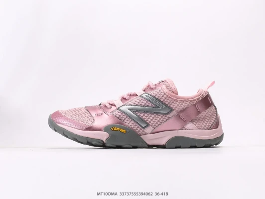 New Balance Running Shoes Pink Mesh Vibram Sole MT10OMA