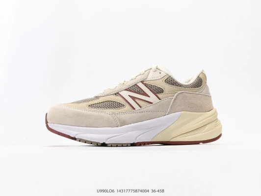New Balance Sneakers Beige Suede Mesh M990LO6
