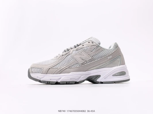 New Balance Running Shoes Grey Mesh ABZORB NB740