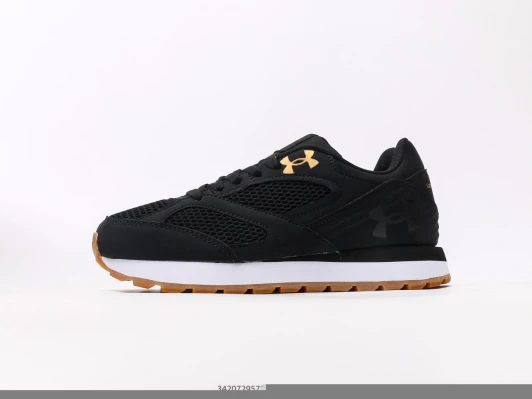 Under Armour Running Shoes Black Gum Sole