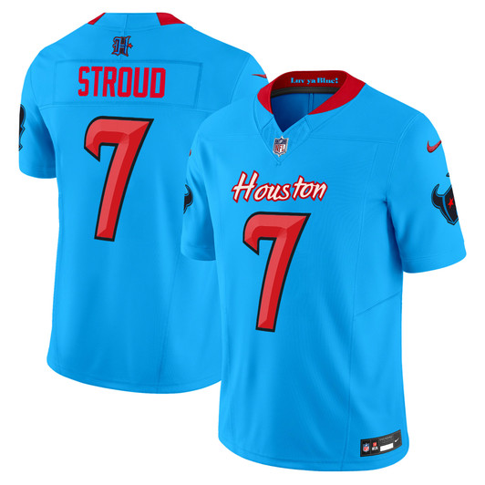 [FULLY STITCHED] Houston Texans 2024 Limited Football Jersey 