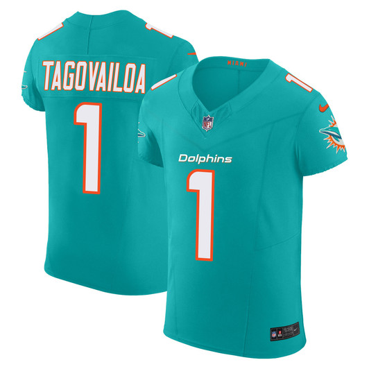 [FULLY STITCHED] Miami Dolphins Style 3 Limited Football Jersey 