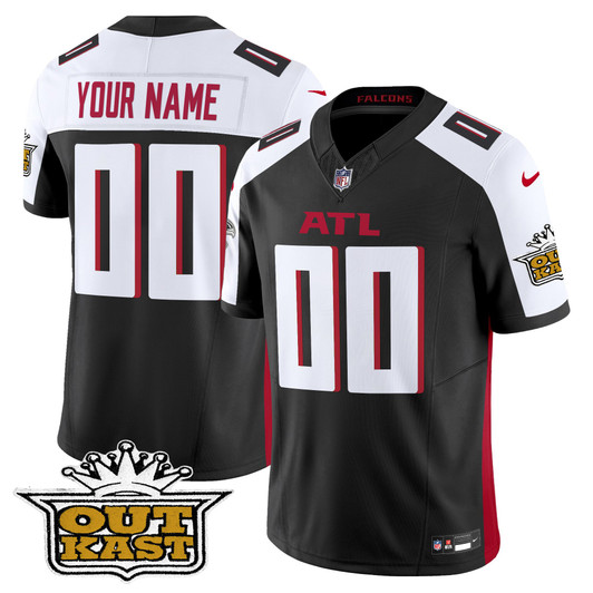 [FULLY STITCHED] Atlanta Falcons Outkast X 2024 Limited Football Jersey 