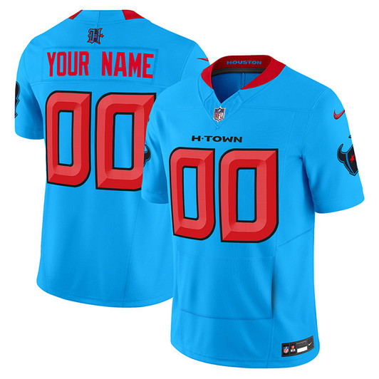 [FULLY STITCHED] Houston Texans 2024 Hand Warmer Style 2 Limited Football Jersey 