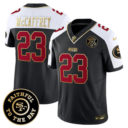 [FULLY STITCHED] San Francisco 49ers Faithful To The Bay Patch Style 10 Limited Football Jersey 