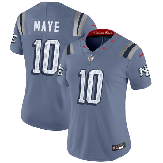 [FULLY STITCHED] New England Patriots 2025 Rivalries Style 2 Limited Football Jersey 