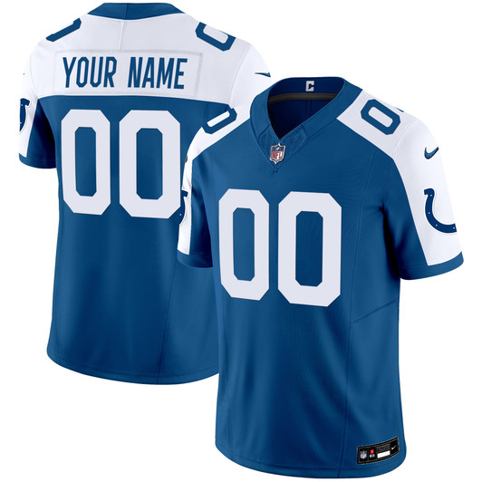 [FULLY STITCHED] Indianapolis Colts Style 3 Limited Football Jersey 