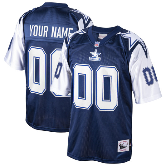 [FULLY STITCHED] Dallas Cowboys Throwback Style 7 Limited Football Jersey 