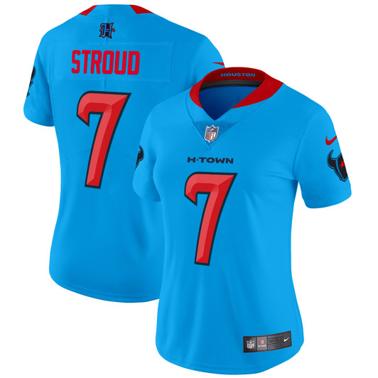 [FULLY STITCHED] Houston Texans 2024 Style 11 Limited Football Jersey 