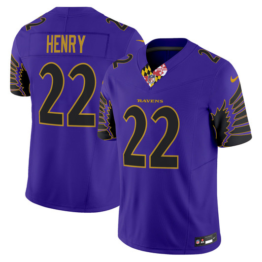 [FULLY STITCHED] Baltimore Ravens Special Style 4 Limited Football Jersey 