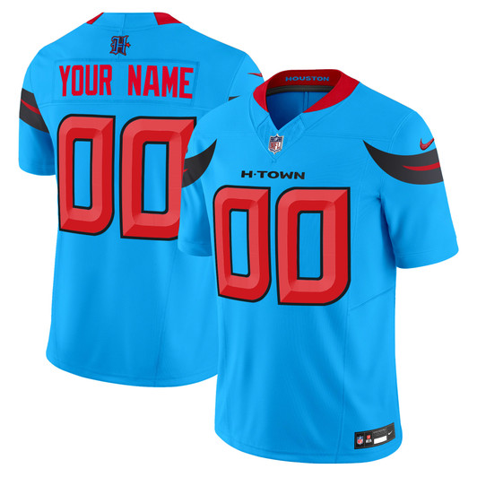 [FULLY STITCHED] Houston Texans 2024 Style 12 Limited Football Jersey 