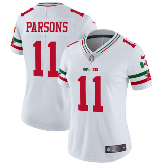 [FULLY STITCHED] Dallas Cowboys Mexico Style 9 Limited Football Jersey 