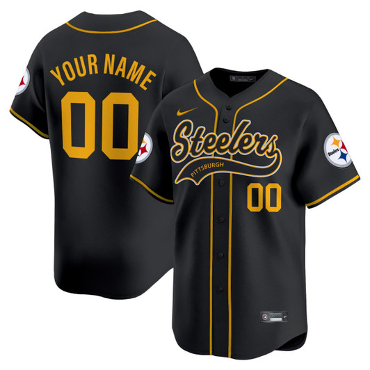 [FULLY STITCHED] Pittsburgh Steelers 2025 Style 3 Limited Football Jersey 