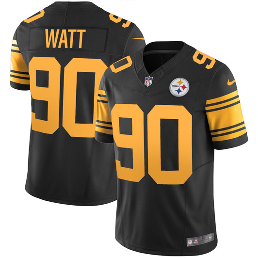 [FULLY STITCHED] Pittsburgh Steelers Color Rush Limited Football Jersey 
