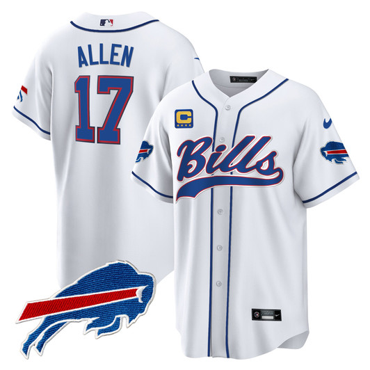 [FULLY STITCHED] Buffalo Bills Style 6 Limited Football Jersey 