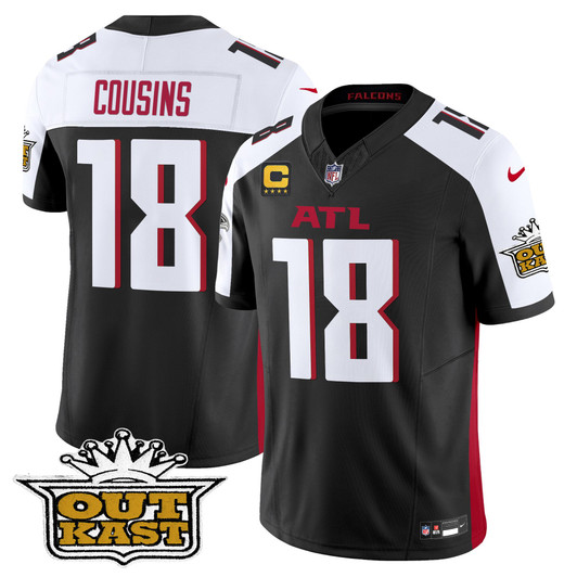 [FULLY STITCHED] Atlanta Falcons Outkast X 2024 Style 4 Limited Football Jersey 