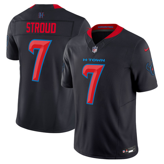 [FULLY STITCHED] Houston Texans 2024 Style 18 Limited Football Jersey 