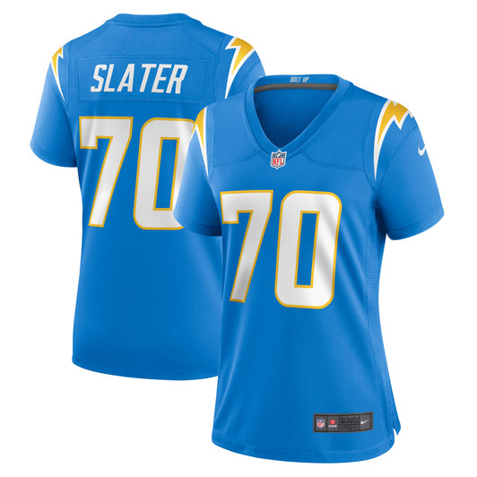 [FULLY STITCHED] Los Angeles Chargers Rashawn Slater Powder Blue Limited Football Jersey 