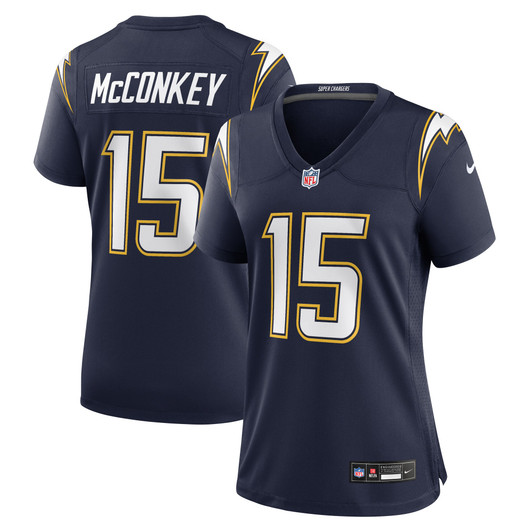 [FULLY STITCHED] Los Angeles Chargers Ladd Mcconkey Navy Alternate Super Chargers Limited Football Jersey 