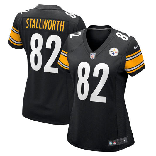 [FULLY STITCHED] Pittsburgh Steelers John Stallworth Black Style 2 Limited Football Jersey 