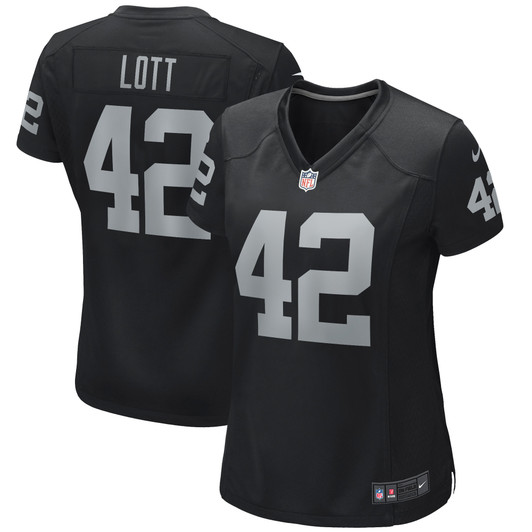 [FULLY STITCHED] Las Vegas Raiders Ronnie Lott Black Limited Football Jersey 