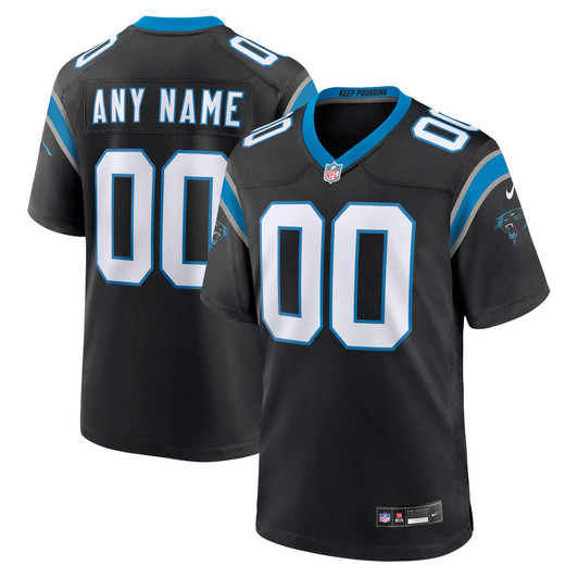 [FULLY STITCHED] Carolina Panthers Black American Limited Football Jersey 