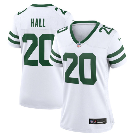 [FULLY STITCHED] New York Jets Breece Hall Legacy White Limited Football Jersey 