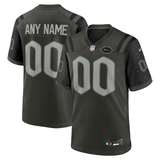 [FULLY STITCHED] New York Jets Green 2025 Rivalries Collection Limited Football Jersey 