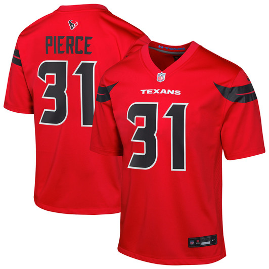 [FULLY STITCHED] Houston Texans Dameon Pierce Red Limited Football Jersey 
