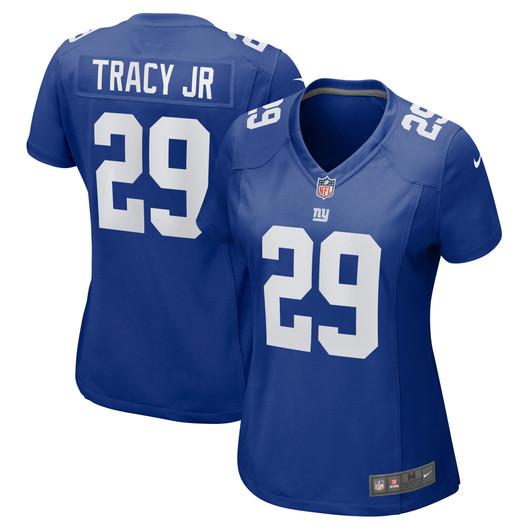 [FULLY STITCHED] New York Giants Tyrone Tracy Jr Royal Limited Football Jersey 