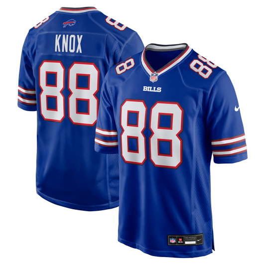 [FULLY STITCHED] Buffalo Bills Dawson Knox Royal Style 2 Limited Football Jersey 