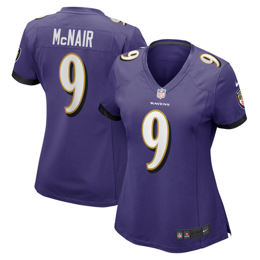 [FULLY STITCHED] Baltimore Ravens Steve Mcnair Purple Limited Football Jersey 