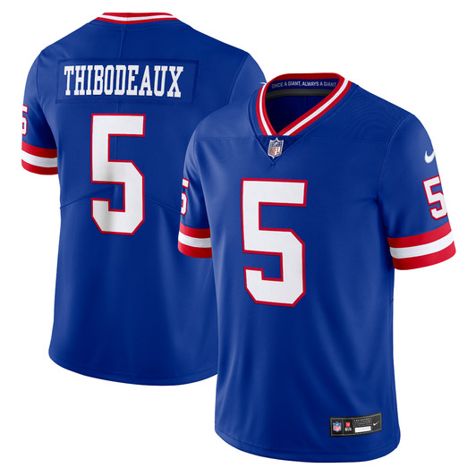 [FULLY STITCHED] New York Giants Kayvon Thibodeaux Royal Alternate Limited Football Jersey 