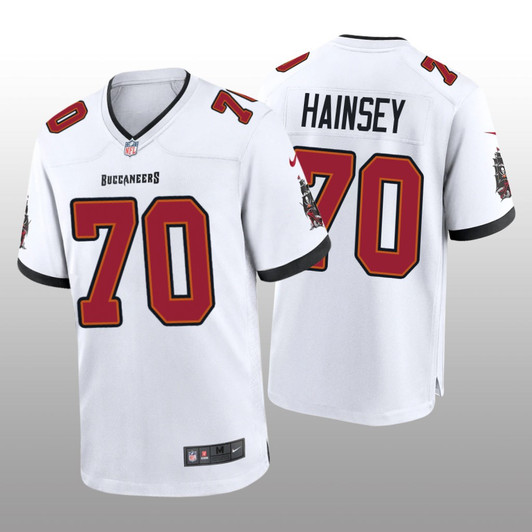 [FULLY STITCHED] Tampa Bay Buccaneers Robert Hainsey White Limited Football Jersey 