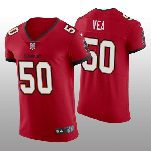 [FULLY STITCHED] Tampa Bay Buccaneers Vita Vea Red Style 2 Limited Football Jersey 